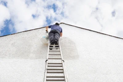 Peinture extérieure à Montchevrier — façades et ravalement